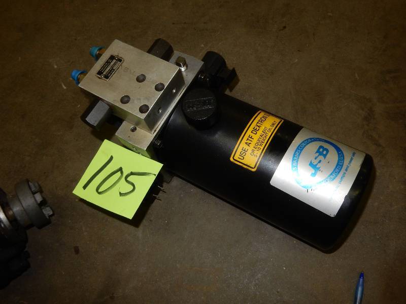 lot 105 image: Hydraulic Pump