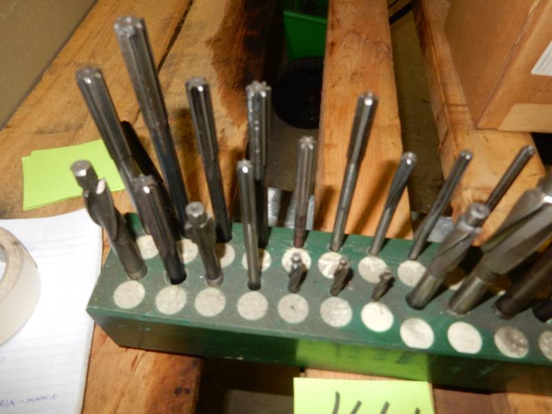 lot 141 image: Set of reamers and Counter Bores