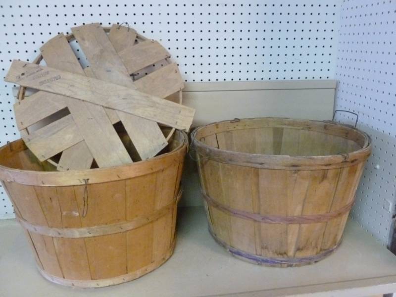 Vintage Bushel Baskets