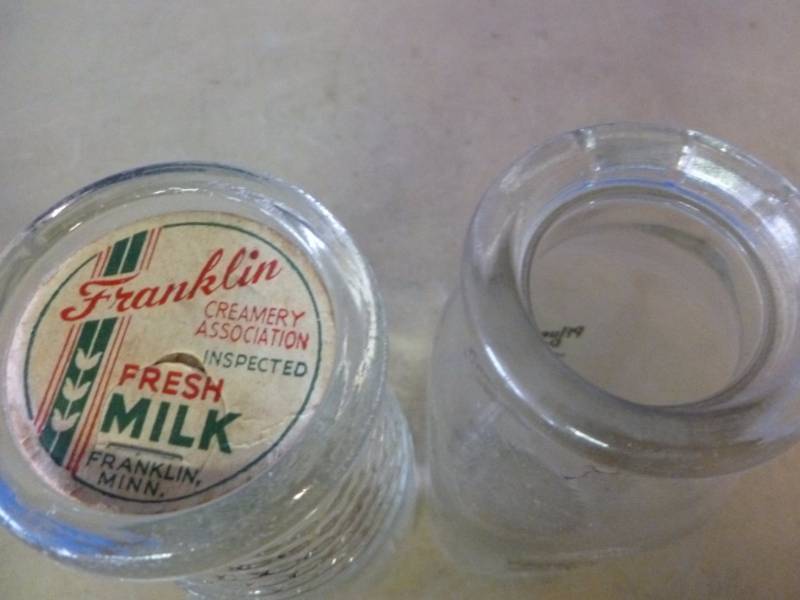 Vintage Milk Bottles