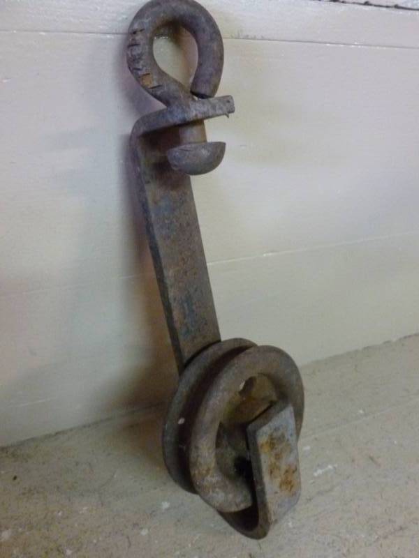 Vintage Iron Pulley