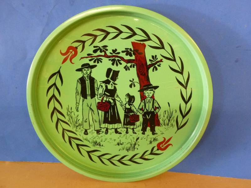 Vintage Metal Tray