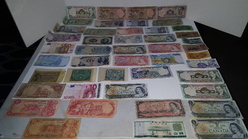 Large lot of Foreign currency
