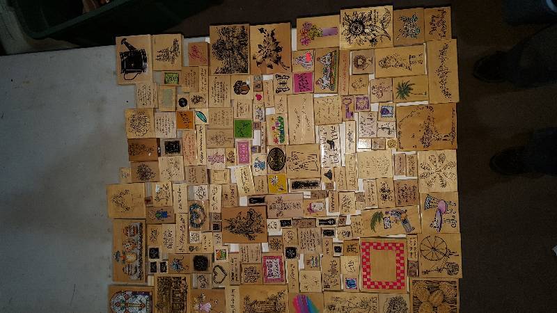 Huge Lot of Crafting Stamps #2 of 2