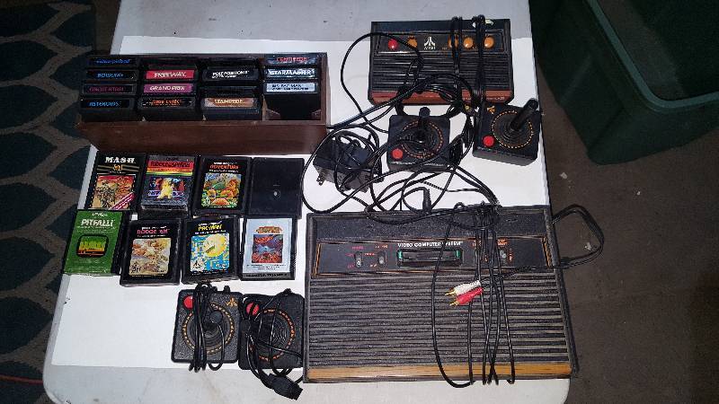 Vintage Atari and Games
