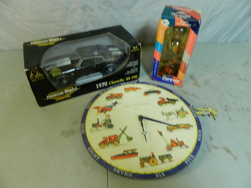 lot 16 image: Diescast, All Star, and Clock