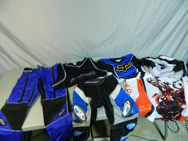 lot 25 image: Assorted BMX and Motocross Jerseys