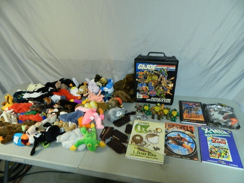 lot 28 image: GI Joe, Xena, Vintage Toys, and More