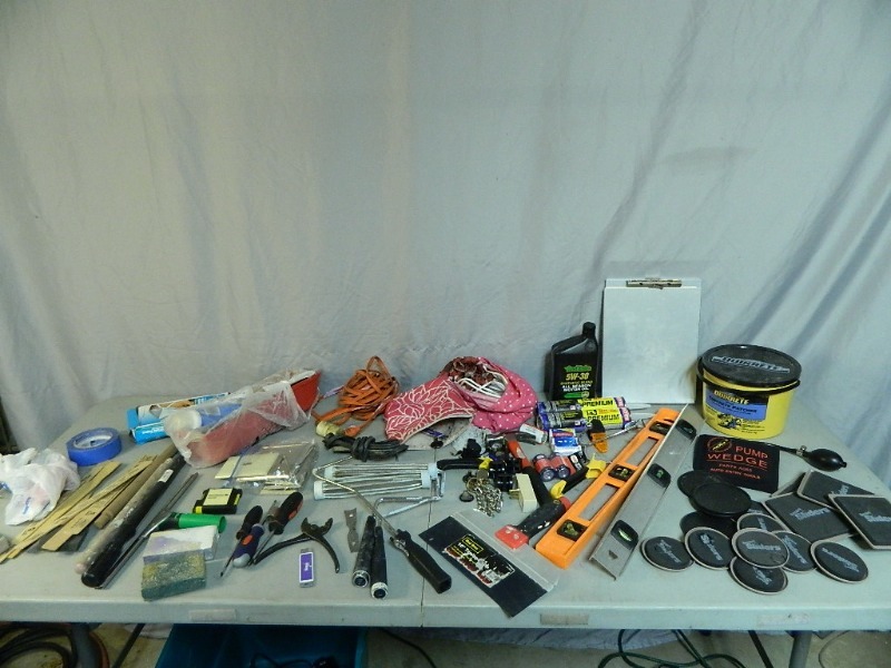 lot 47 image: Pump Wedge, Hand Tools, and More