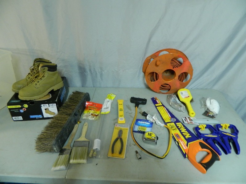 lot 56 image: New and Used Tools and Shop Supplies