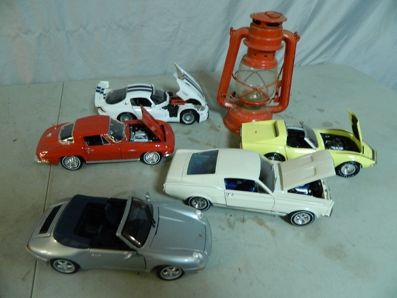 lot 72 image: Swallow Lantern and Collectible Cars