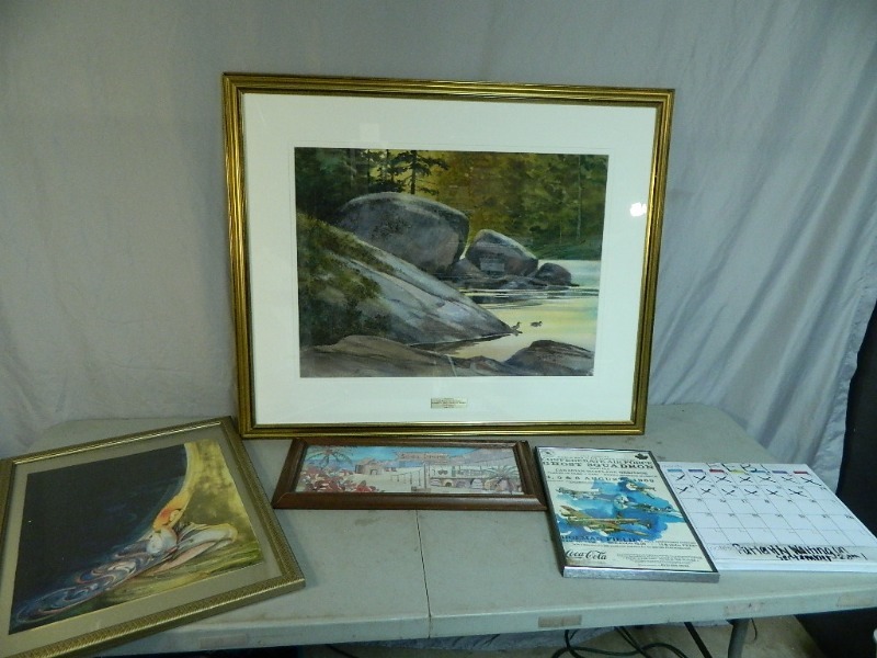lot 99 image: Assorted Framed Pieces
