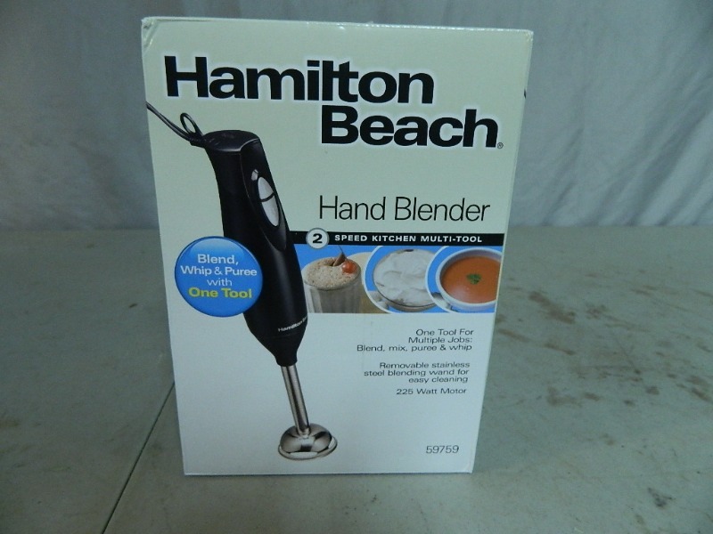 lot 116 image: New Hamilton Beach Hand Blender