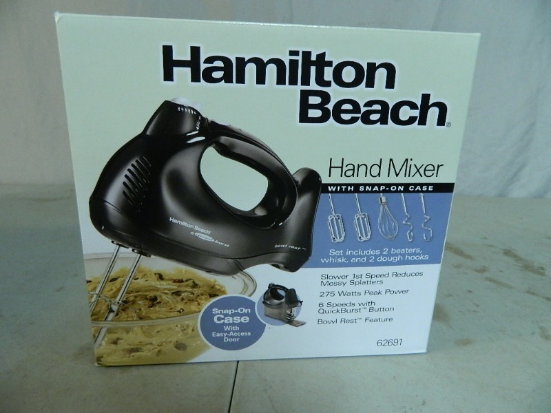 lot 117 image: New Hamilton Beach Hand Mixer