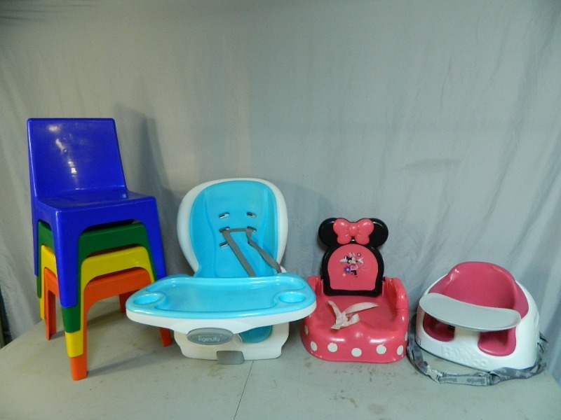 lot 150 image: Bumbo, Stacking Chairs, and More