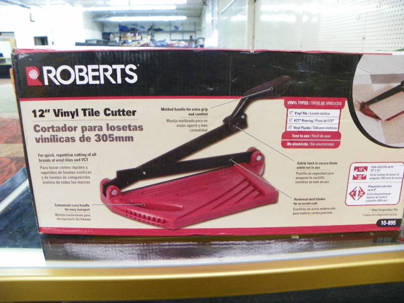 Roberts 12 Vinyl Tile Cutter
