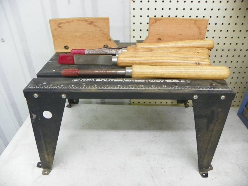 Chisel Set and Router table