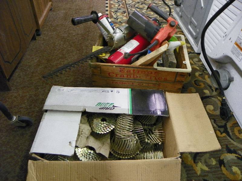 Tools, Coil Roofing Nails