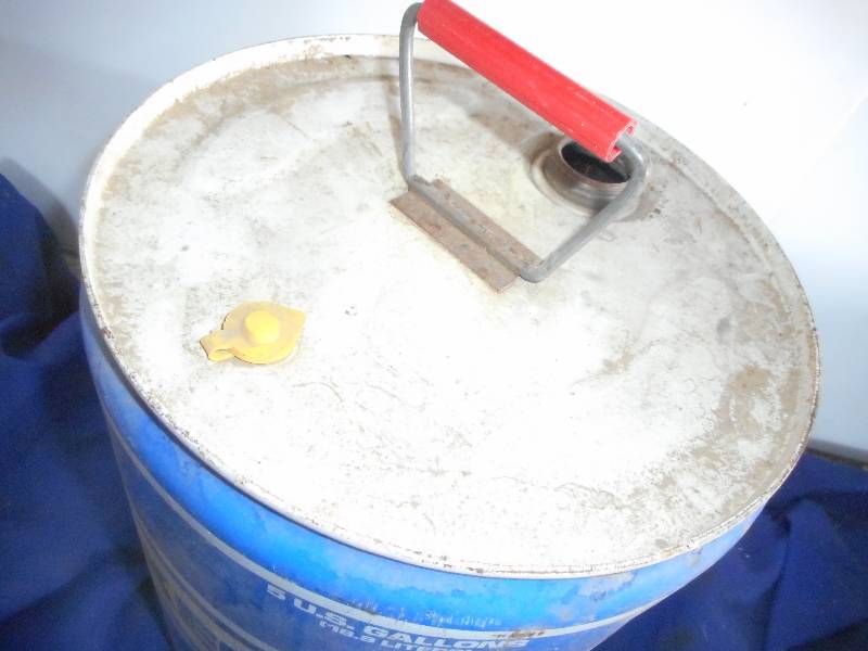 VINYAGE STEEL STANCAN KEROSENE CAN