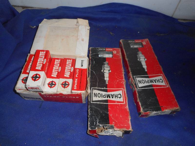 3 BOXES OF SPARK PLUGS