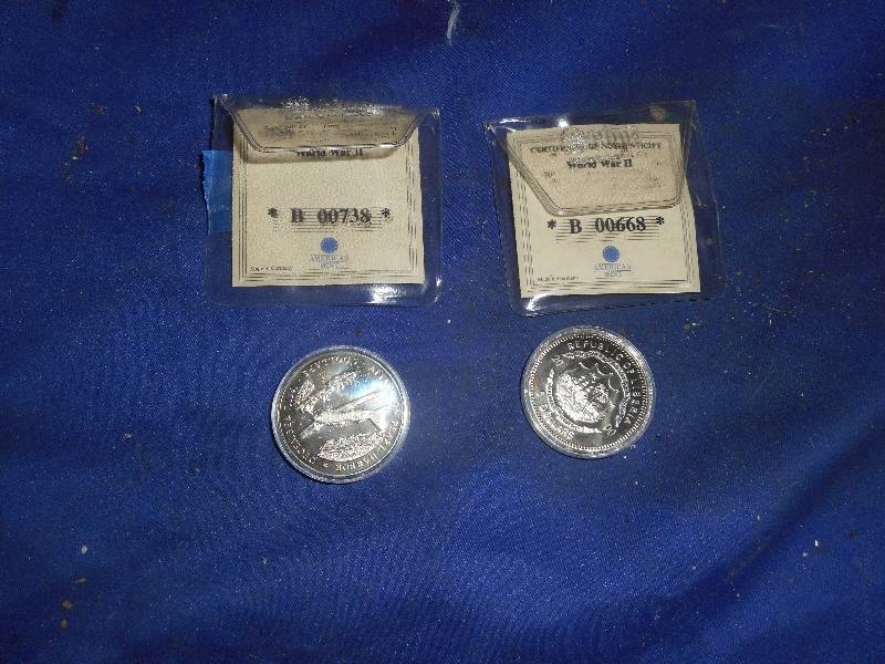 2 COLLECTOR COINS