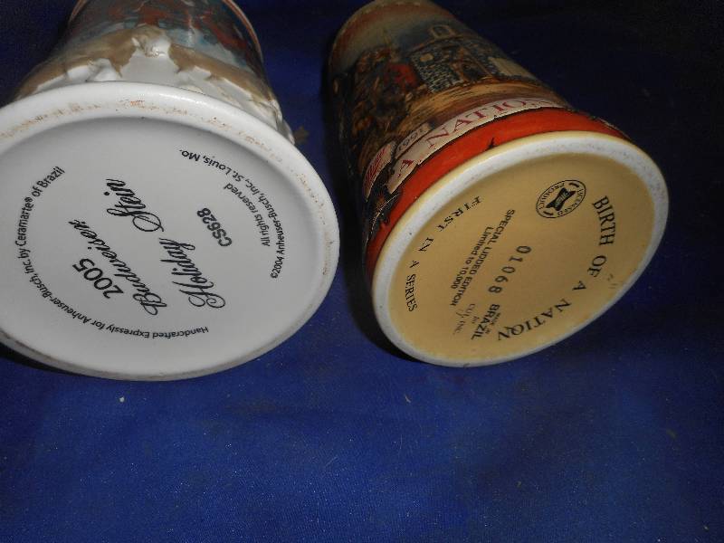 2 COLLECTIBLE BEER MUGS