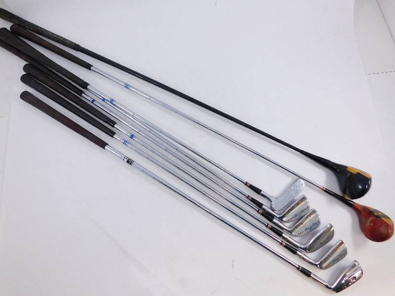 Lot of Golf Clubs