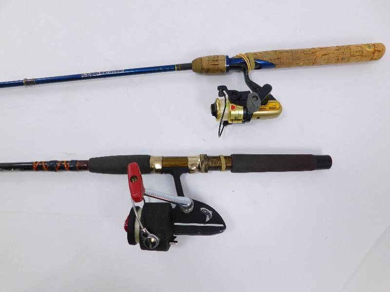 2 fishing rods