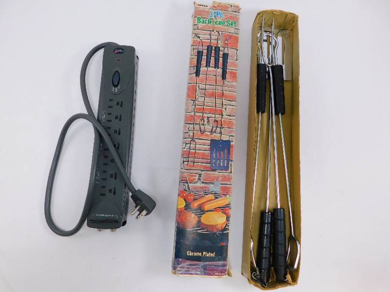 Surge Protector and BBQ Set