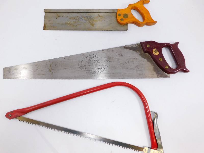 Lot of Hand Saws