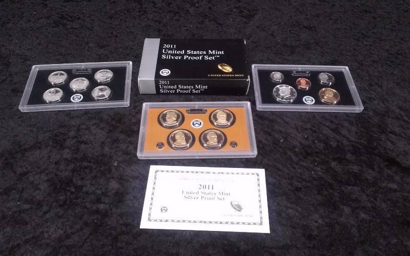 2011 US Mint Silver Proof Set