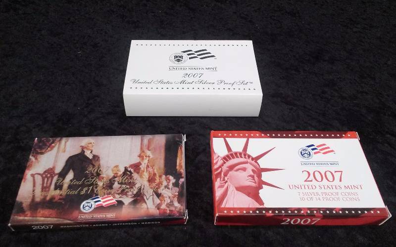 2007 US Mint SILVER Proof Set
