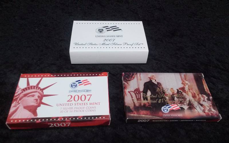 2007 US Mint SILVER Proof Set