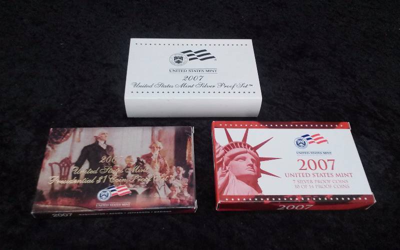 2007 US Mint SILVER Proof Set