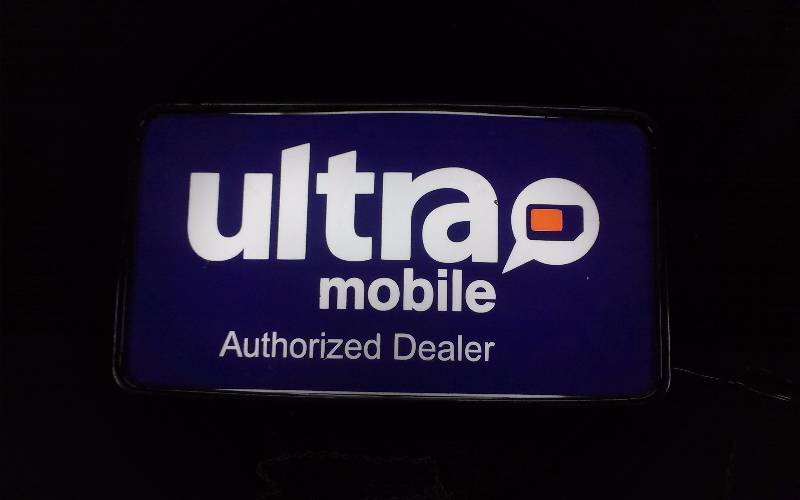 Lighted ULTRA Mobile Sign - works