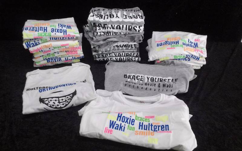 Lot - Advertising T-Shirts, All New, 34 ct, various sizes