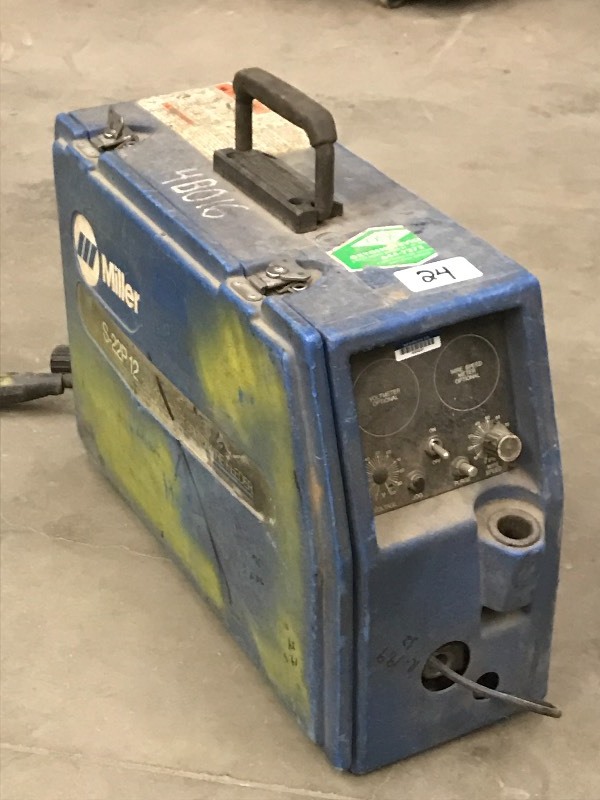 lot 24 image: Miller Wire Feeder Welder