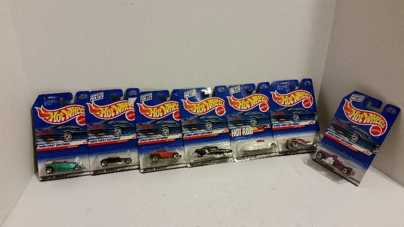lot 18 image: Lot of (7) Hot Wheels Cars - See Pictures and Description for Details