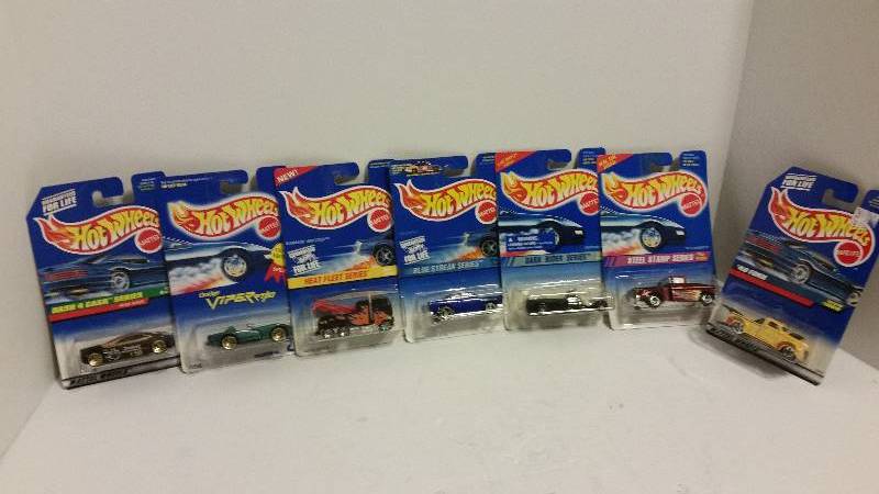 lot 100 image: NICE Lot of (7) Hot Wheels Collectors Series and First Editions Cars in Original Packaging - 1998 - 2004 - See Pictures