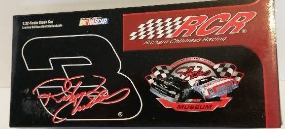 lot 110 image: 2004 Action Racing Collectibles 132nd Scale #3 Dale Earnhardt Wrangler Jeans 1999 Chevrolet Monte Carlo-Highly Collectible