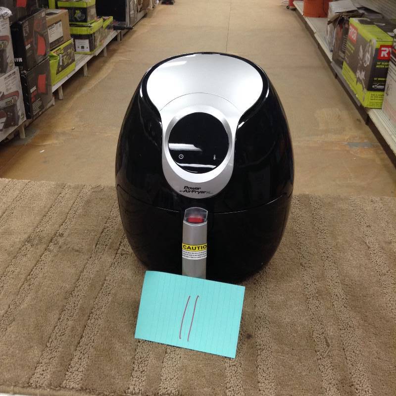 lot 11 image: Power XL Air Fryer Never Used 3.6 Quarts