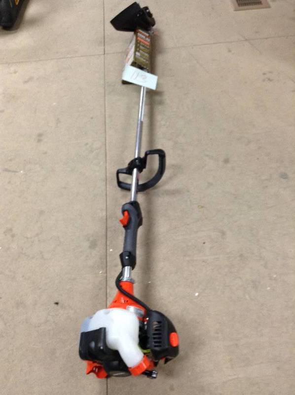 lot 113 image: ECHO 2 Cycle 21.2cc Straight Shaft Gas Trimmer in like new condition