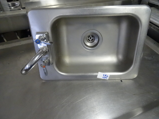 lot 88 image: Drop in stainless sink. 13 x 19...