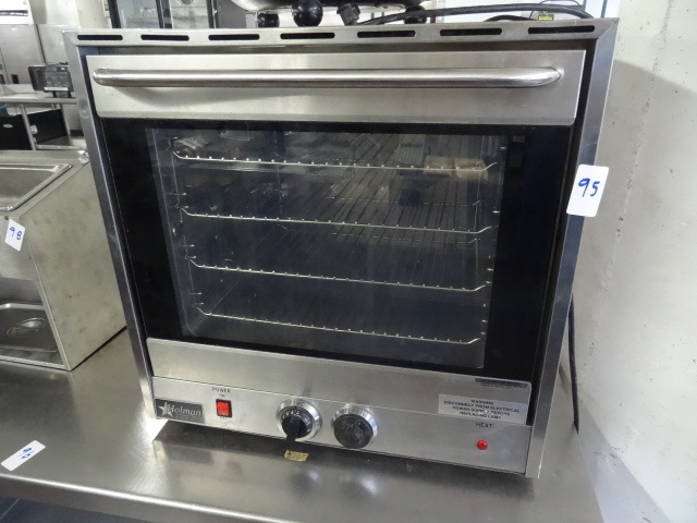 lot 95 image: Holman convection oven. CC0H-4. 208...