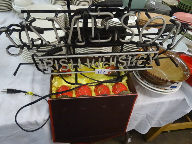 lot 117 image: Jameson Irish Whiskey neon light. F...