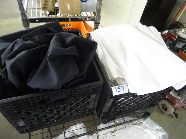 lot 157 image: Misc table linens...