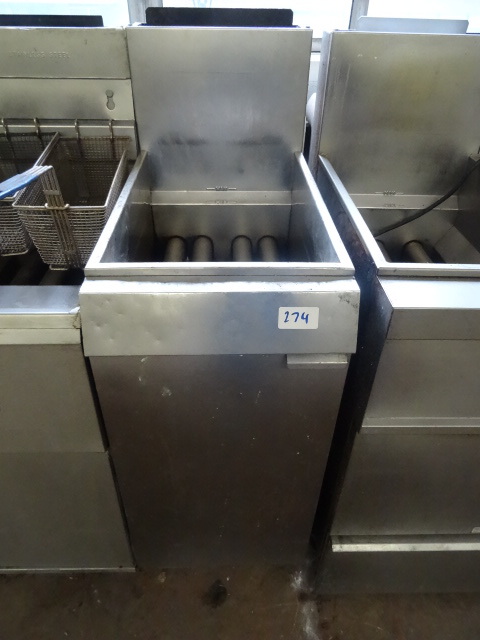 lot 274 image: Vulcan EF4 natural gas deep fryer. ...