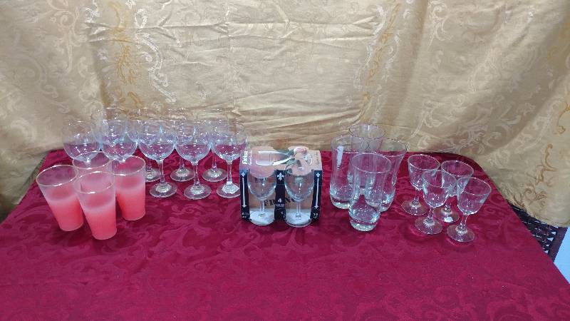 lot 155 image: Selection of Glasses and Goblets