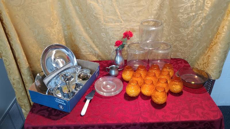 lot 176 image: Silver Servers, Candles and More
