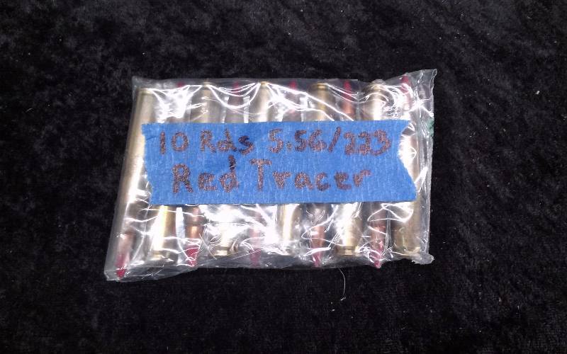 Ammo - 10 Rounds, 5.56 Red Tracers